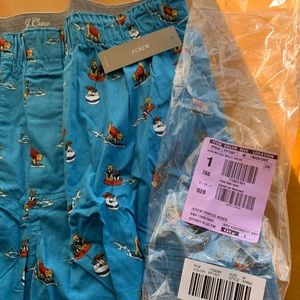 J Crew Printed Boxers size M mens